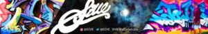 Graffiti YouTube Banner Header | Graphic Design by DesignFive
