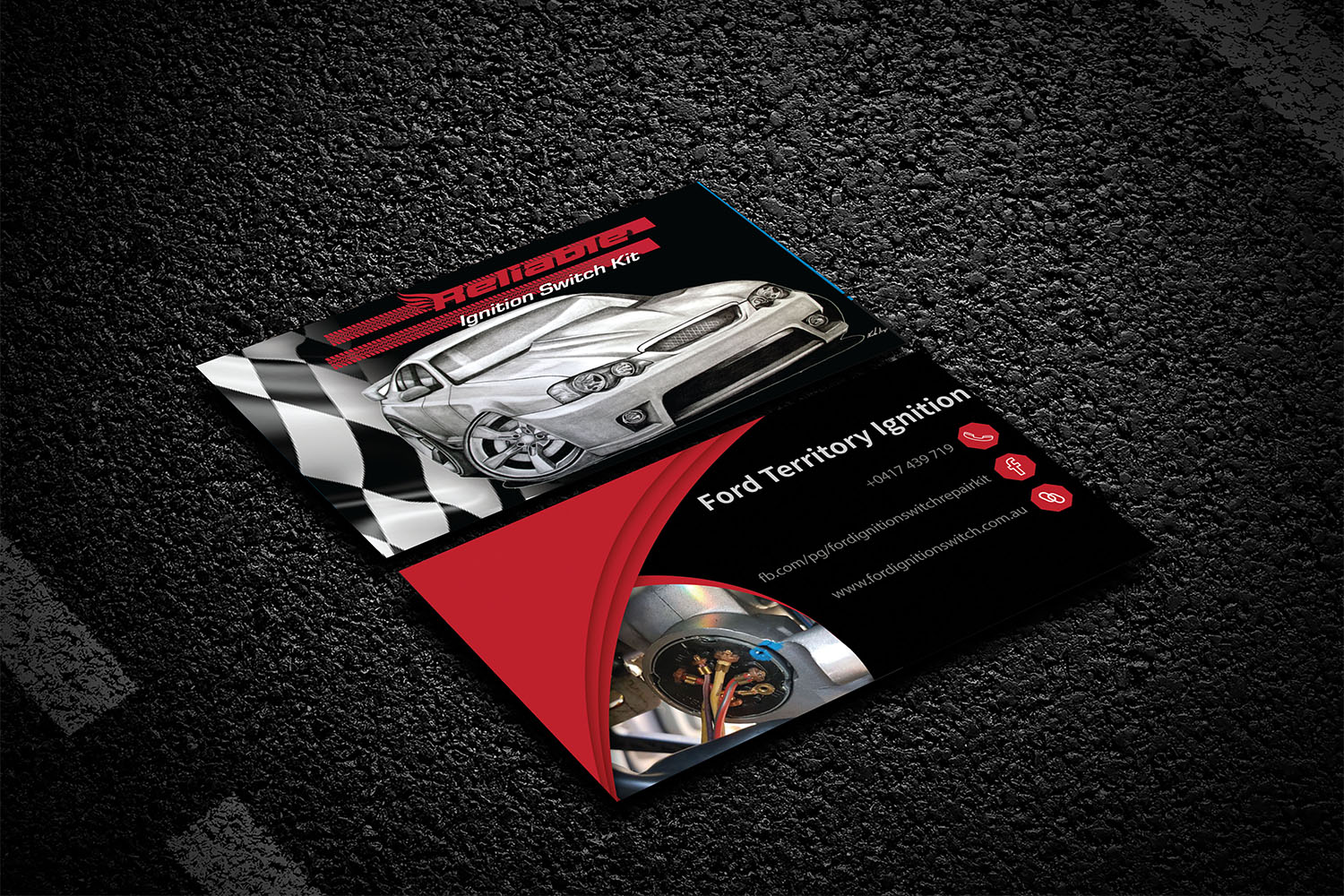 Business Card Design by Med Hed for reliable locksmiths | Design #18565832