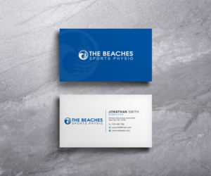 Business Card Design by IKdesigns for The Beaches Sports Physio Pty Ltd | Design: #18557030