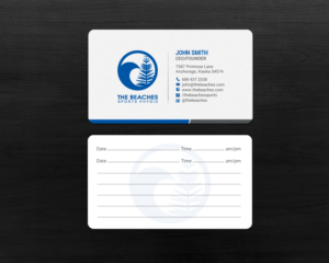 Business Card Design by chandrayaan.creative for The Beaches Sports Physio Pty Ltd | Design: #18526004