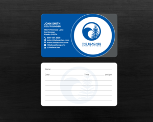 Business Card Design by chandrayaan.creative for The Beaches Sports Physio Pty Ltd | Design: #18526008