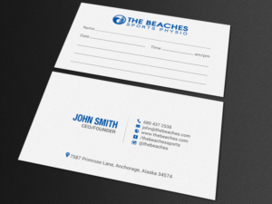 Business Card Design by chandrayaan.creative for The Beaches Sports Physio Pty Ltd | Design: #18526009