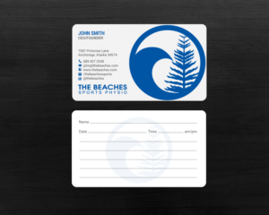 Business Card Design by chandrayaan.creative for The Beaches Sports Physio Pty Ltd | Design: #18526013
