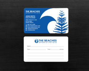 Design de Carte de Visite par chandrayaan.creative pour The Beaches Sports Physio Pty Ltd | Design : #18526014