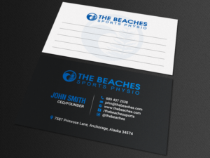 Business Card Design by chandrayaan.creative for The Beaches Sports Physio Pty Ltd | Design: #18546721