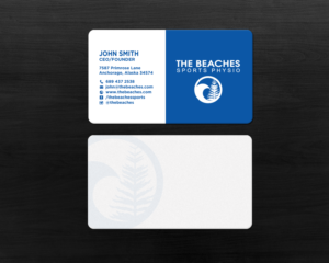 Business Card Design by chandrayaan.creative for The Beaches Sports Physio Pty Ltd | Design: #18574757