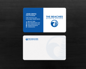 Business Card Design by chandrayaan.creative for The Beaches Sports Physio Pty Ltd | Design: #18574768