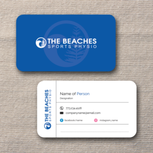 Business Card Design by M6G for The Beaches Sports Physio Pty Ltd | Design: #18522133