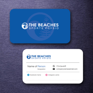 Business Card Design by M6G for The Beaches Sports Physio Pty Ltd | Design: #18522631