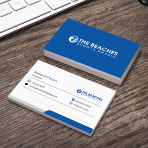 Business Card Design by M6G for The Beaches Sports Physio Pty Ltd | Design: #18522849