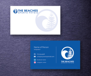 Business Card Design by M6G for The Beaches Sports Physio Pty Ltd | Design: #18568313