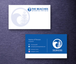 Business Card Design by M6G for The Beaches Sports Physio Pty Ltd | Design: #18568490