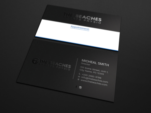 Business Card Design by Tripti Ranjan Gain for The Beaches Sports Physio Pty Ltd | Design: #18583899