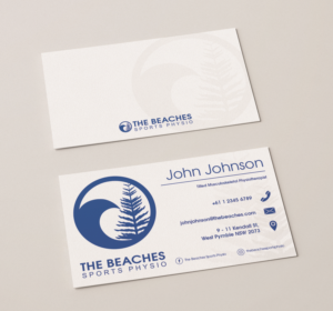 Business Card Design by VladimirSp for The Beaches Sports Physio Pty Ltd | Design: #18533821
