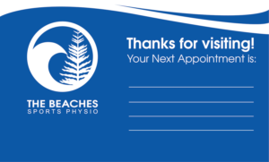 Business Card Design by ShowdownDesigns for The Beaches Sports Physio Pty Ltd | Design: #18524489