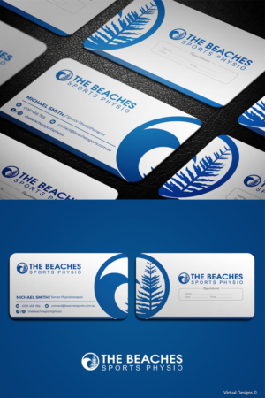 Business Card Design by SyncFuse™ Solutions for The Beaches Sports Physio Pty Ltd | Design: #18528616
