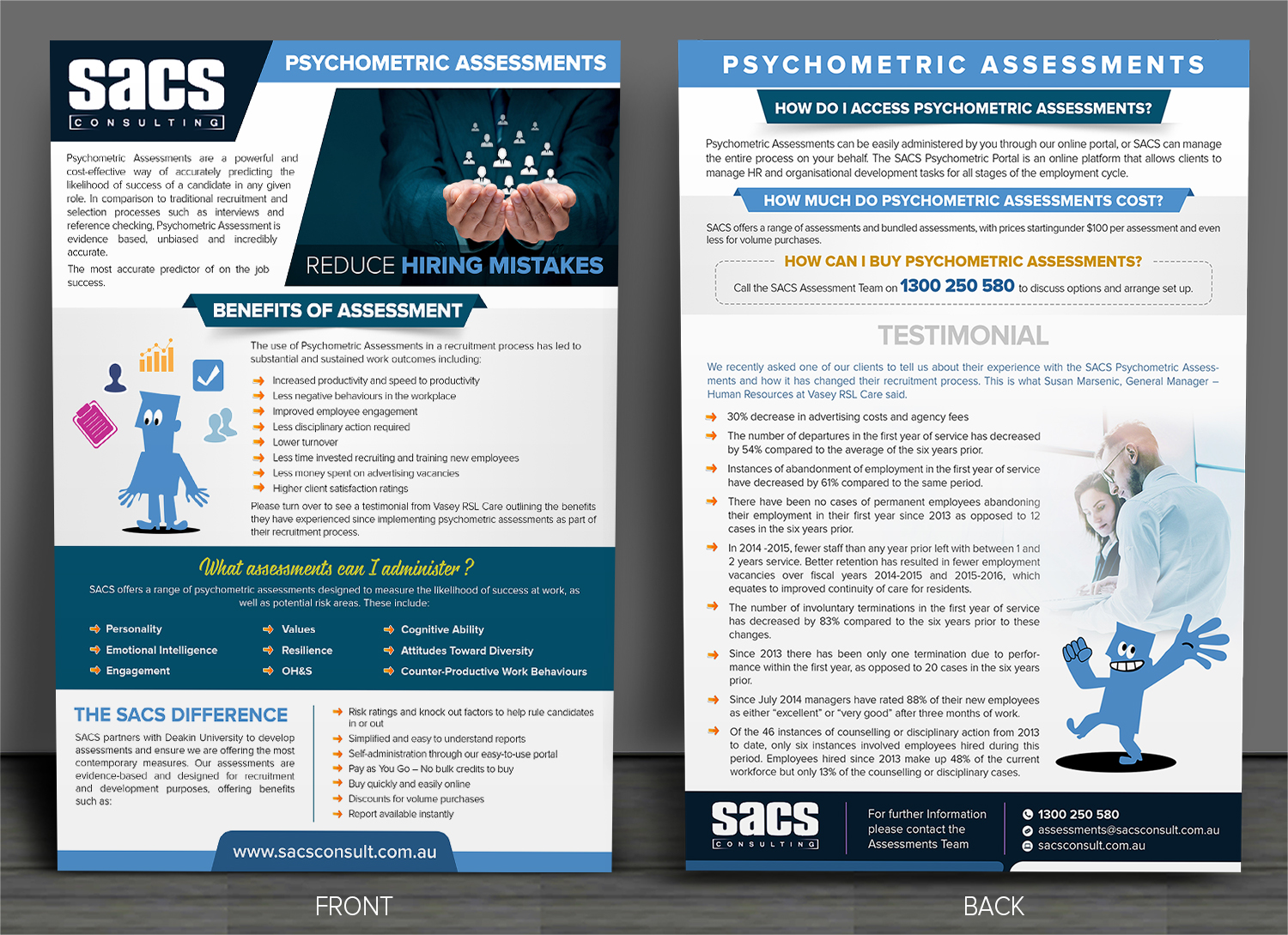 Flyer Design by SAI DESIGNS for SACS Consulting | Design #18508873
