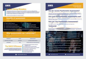 Diseño de Flyer por A Y A N para SACS Consulting | Diseño: #18581185