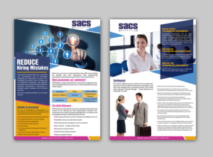 Psychometric Assessment Flyer/Brochure Makeover | Flyer Design by Schöpfer