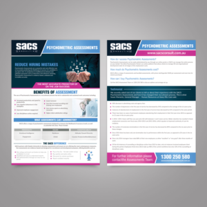 Flyer-Design von TuktukiShree für SACS Consulting | Design #18517074