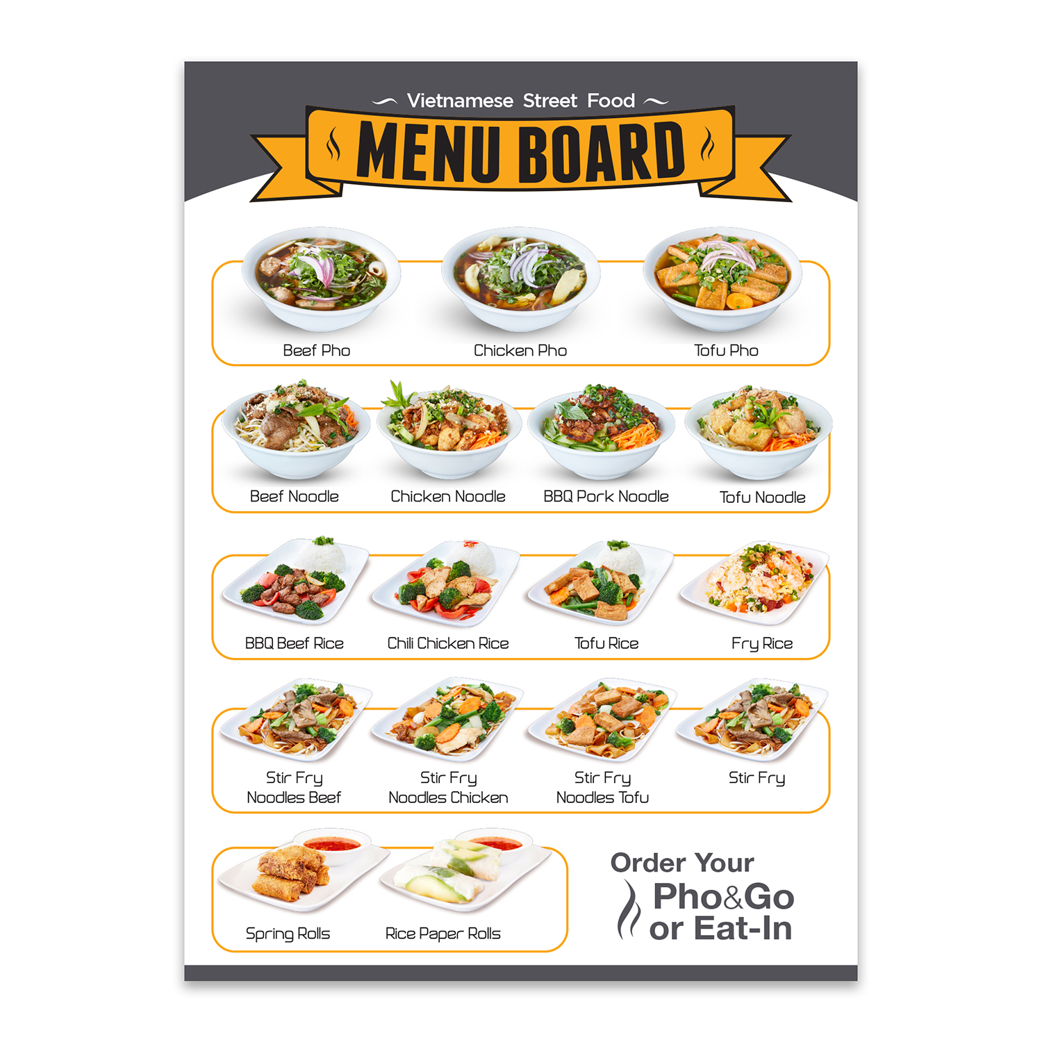 Poster Design by tuan1968 for Pho and Go Pty Ltd | Design #18574054