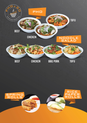 Design de Poster par janiceg pour Pho and Go Pty Ltd | Design : #18550683