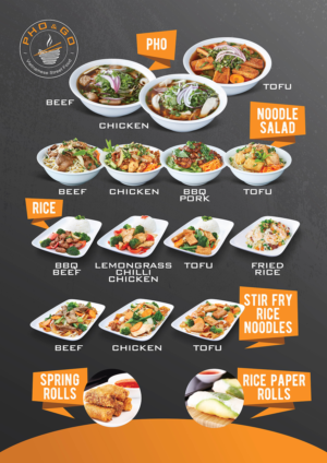 Design de Poster par janiceg pour Pho and Go Pty Ltd | Design #18592557