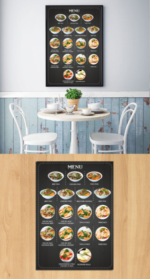 Menu Board | Diseño de Póster por ecorokerz