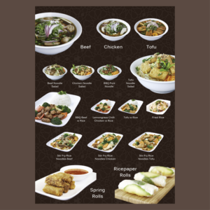 Menu Board | Diseño de Póster por Lee @ LoleepopDesign