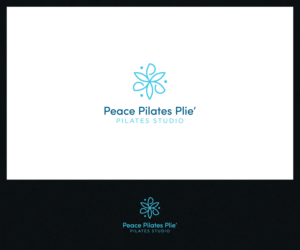 Peace Pilates Plie’ Pilates Studio | Logo Design by Roy