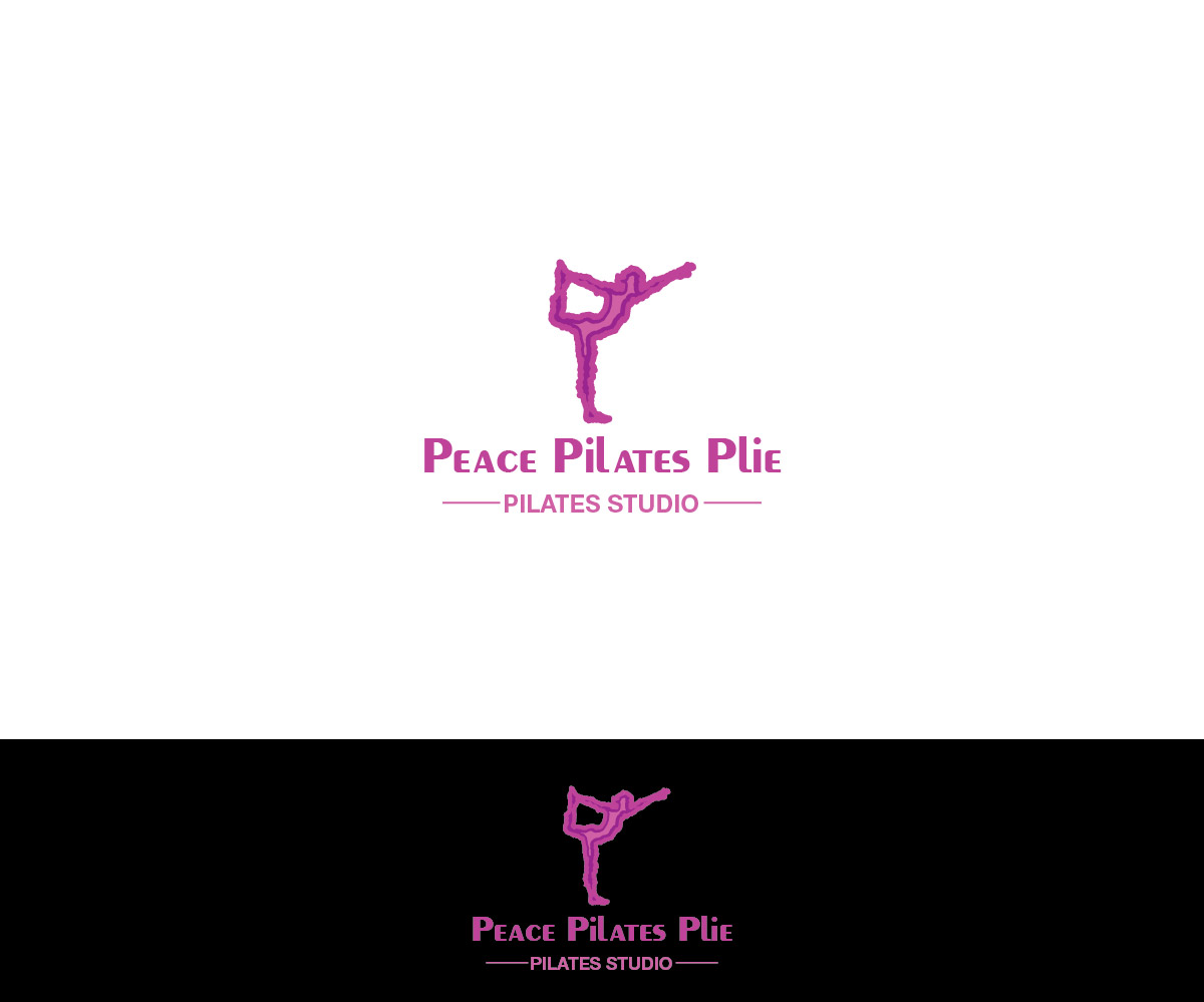 Logo Design by Isnah Logo for Peace Pilates Plie’ | Design #18940886