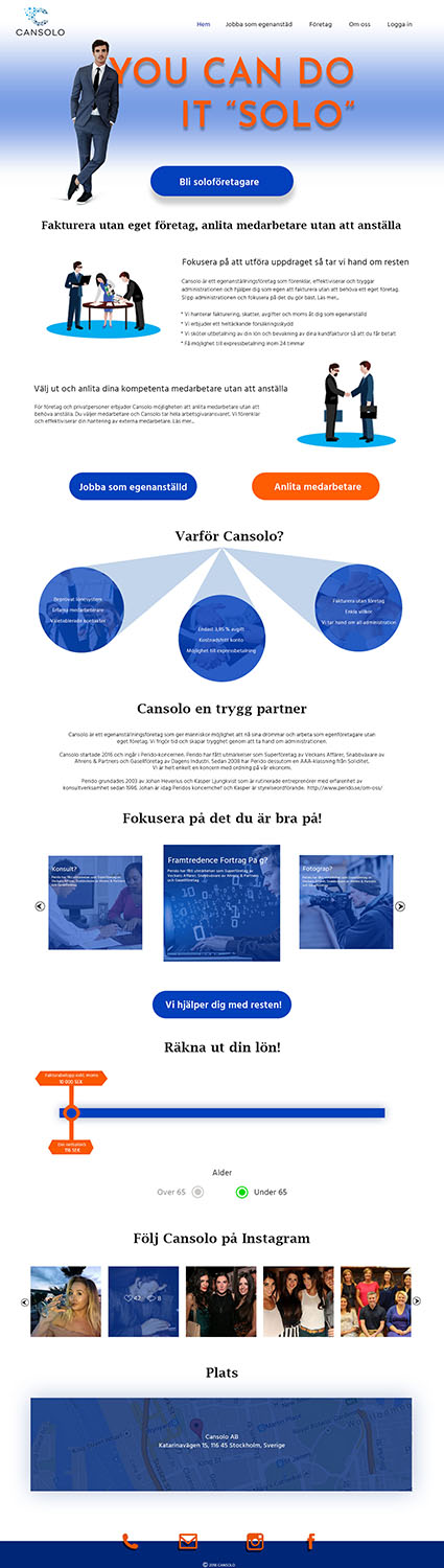 Design Wordpress par stn50431 pour Cansolo AB | Design #18548775