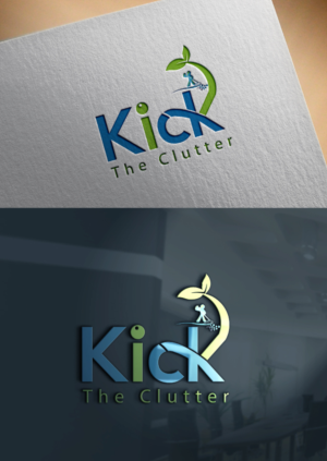 Logo Design by greenapple 3 for kick the clutter | Design: #18546789