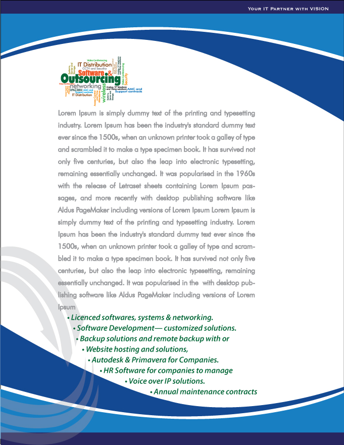 Brochure Design by Impressive Solutions for this project | Design #682391