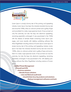 Brochure Design by Impressive Solutions for this project | Design: #682410