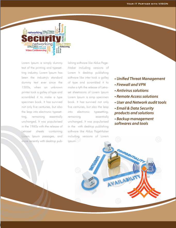Brochure Design by Impressive Solutions for this project | Design #710160