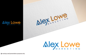 Alex Lowe Marketing | Logo Design by Juli creation