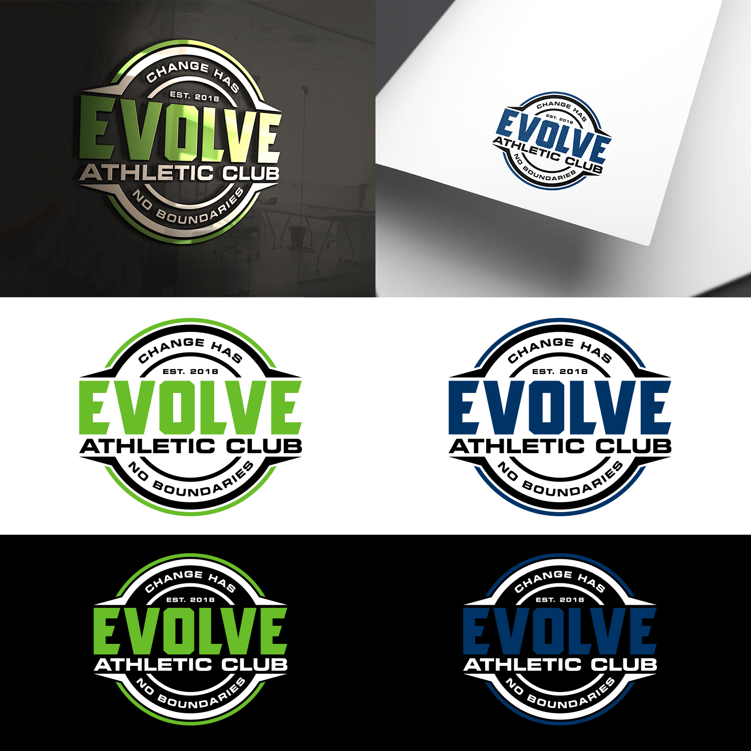 Logo Design by alvin_alson for Evolve Athletic Club | Design: #18518825