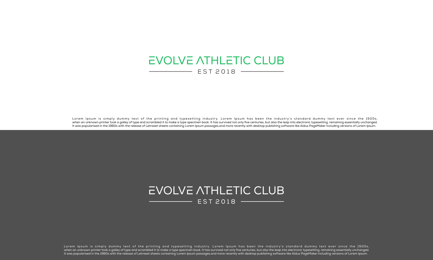 Logo Design by grockSB for Evolve Athletic Club | Design #18518204