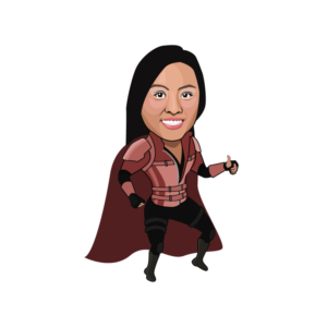 Superhero animated character for female sales agent | Figur-Design von @vorbys
