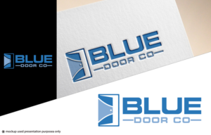 Blue Door Co. | Logo Design by Juli creation