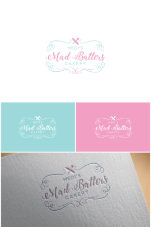 Meoi's Mad Batters Cakery | Logo Design by macadesign