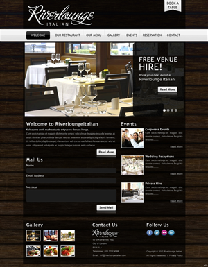 Web Design by pb for this project | Design: #671610