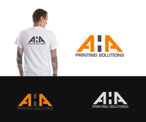 Logo Design by Vishak vasu for A.H.A. Printing Solutions  | Design: #18512769