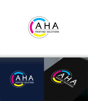 Logo Design by *mary for A.H.A. Printing Solutions  | Design: #18513056