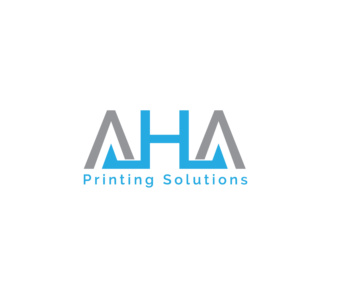 Logo Design by sponix for A.H.A. Printing Solutions  | Design #18511362