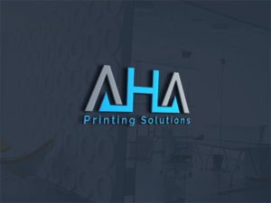 Logo Design by sponix for A.H.A. Printing Solutions  | Design: #18511363