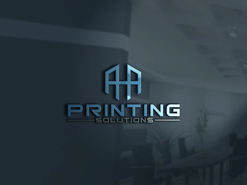 Logo Design by juie design for A.H.A. Printing Solutions  | Design #18514540