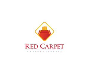 Red Carpet VIP Shopper Experience | Logo Design by larismanis
