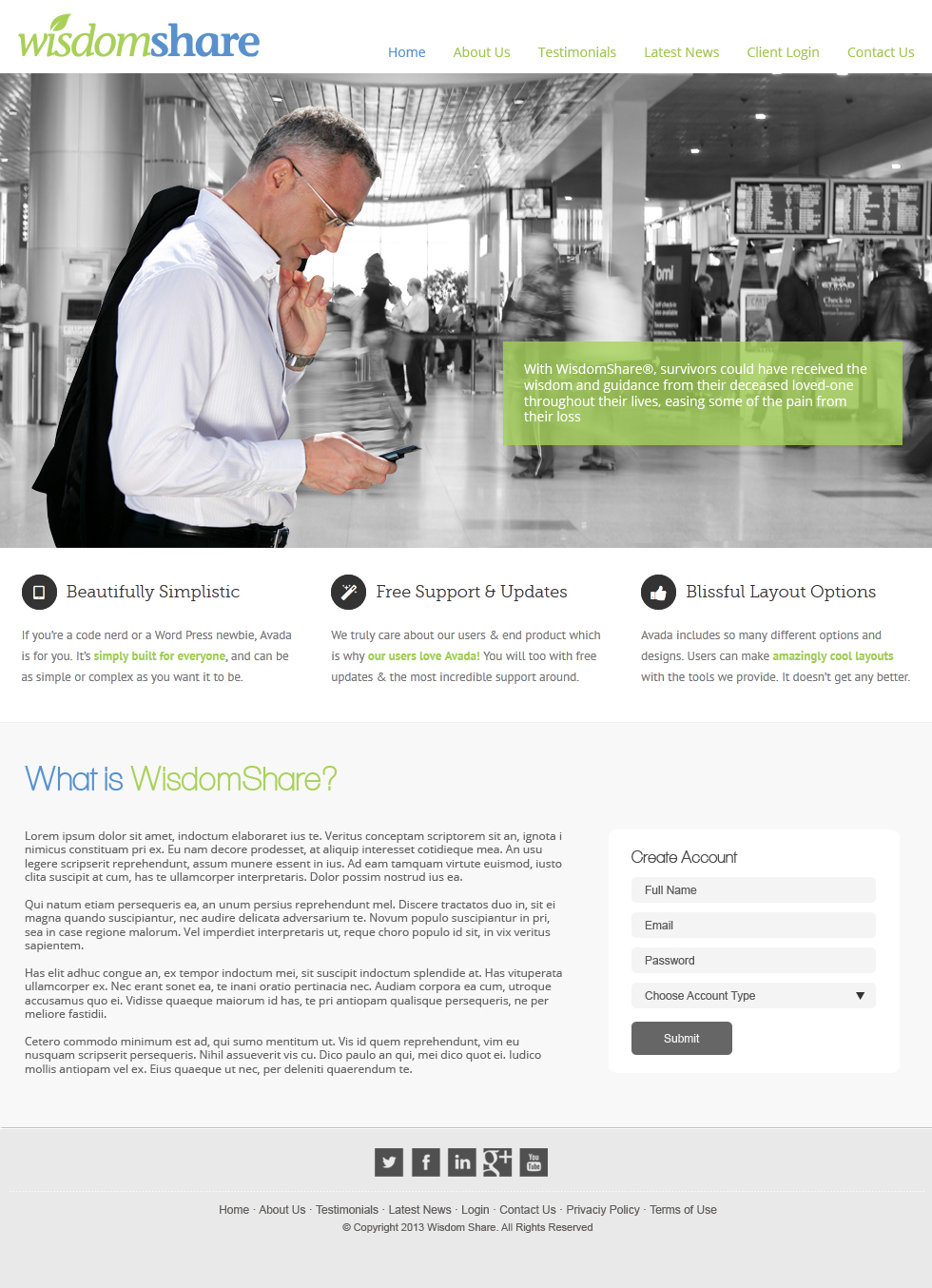 Wordpress Design by jeckx2 for this project | Design #2819887
